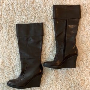 Franco Sarto Brown Leather soft Boots!